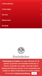 Mobile Screenshot of henke-dachbau.de